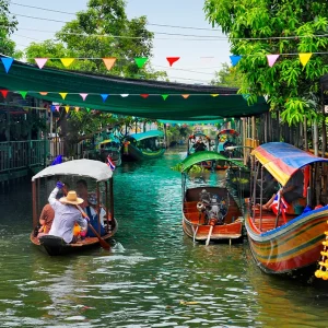 Bangkok Canal tour and Floating Market by Longtail Boat